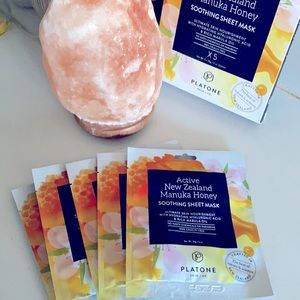 Platone Skin Lab. Active New Zealand Manuka Honey Soothing Sheet Mask